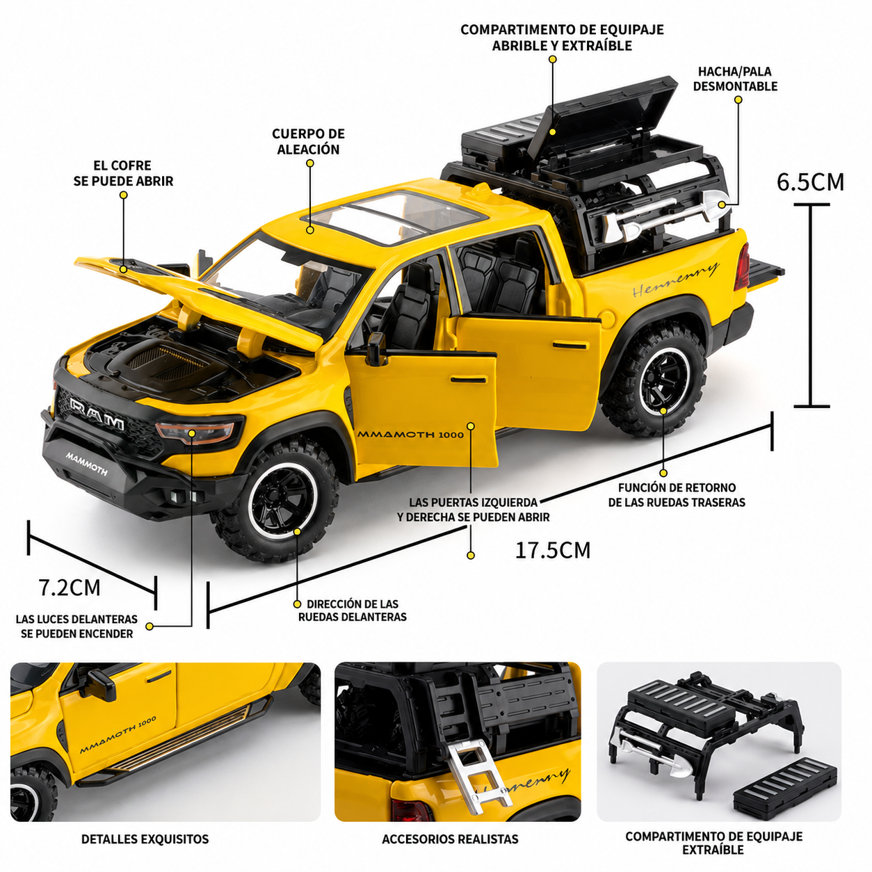 RAM TRX Coleccionable con Luces LED y Sonido